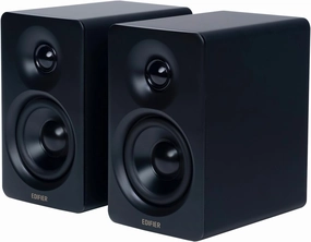 Edifier M60 Multimedia Speaker Bluetooth 5.3, 66W RMS, Hi-Res Audio & Hi-Res Wireless Audio, LDAC,3" Mid Bass & 1" Tweeter, USB-C & Aux Inputs, Compact Desktop Speaker  Black wireless speakers,portable Bluetooth speaker,multiroom spea