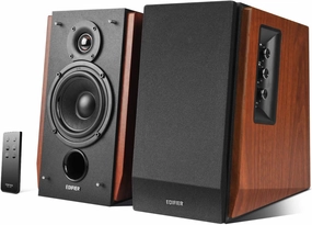 Edifier R1700BT Bluetooth Bookshelf Speaker - Active Near-Field Studio Monitors - Powered Speakers 2 Setup Wooden Enclosure - 66w RMS bookshelf speakers,compact stereo speakers,hi-fi shelf speakers,