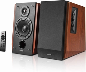 Edifier R1700BTs Active Bluetooth Bookshelf Speakers - 2.0 Wireless Near Field Studio Monitor Speaker - 66w RMS with Subwoofer Line Out bookshelf speakers,compact stereo speakers,hi-fi shelf speakers,