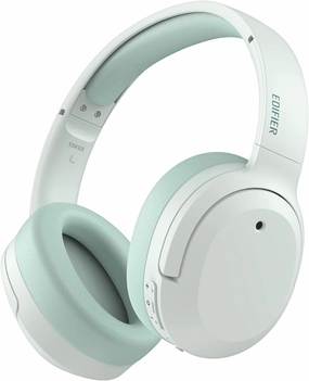 Edifier W820NB Plus Hybrid Active Noise Cancelling Headphones - LDAC Codec - Hi-Res Audio Wireless & Wired - Fast Charge - 49H Playtime - Over Ear Bluetooth V5.2 Headphones- Green over-ear headphones,closed back headphones,wireless studio cans,