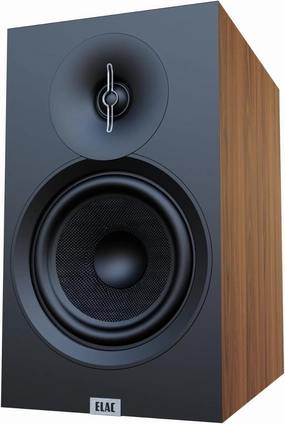Elac DB63-WN Walnut Debut Series 3.0 High Performance Bookshelf Speakers (Pair) bookshelf speakers,compact stereo speakers,hi-fi shelf speakers,