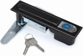 Electric Cabinet Switch Electric Appliance Control Cabinet Lock Ms818 Toolbox Lock Equipment Cabinet Door Handle Lock 1Pcs(818-1) equipment cabinet,AV gear cabinet,component enclosure,