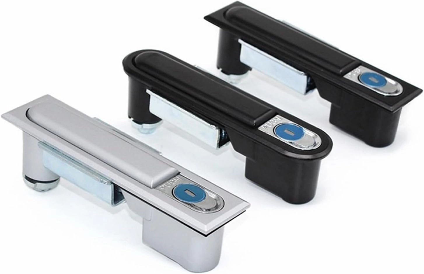 Electric Cabinet Switch Electric Appliance Control Cabinet Lock Ms818 Toolbox Lock Equipment Cabinet Door Handle Lock 1Pcs(818-1)