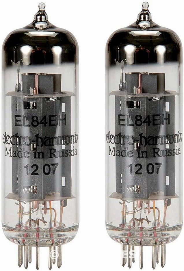 Electro-Harmonix EL84 Power Vacuum Tube - Matched Pair tube amplifier,valve amp,audiophile tube stereo,