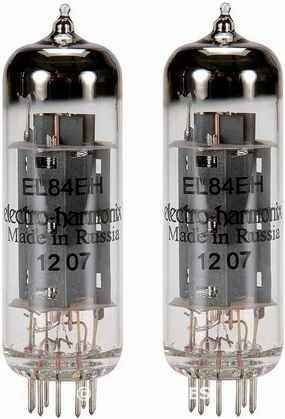 Electro-Harmonix EL84 Power Vacuum Tube - Matched Pair tube amplifier,valve amp,audiophile tube stereo,