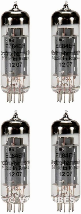 Electro-Harmonix EL84 Vacuum Tube - Matched Quad tube amplifier,valve amp,audiophile tube stereo,