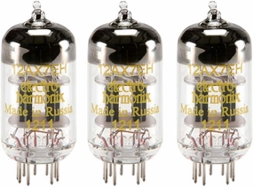 Electro-Harmonix Vacuum Tube, 12AX7 Matched Trio, Instrument-Amplifier Tubes, Polished Finish tube amplifier,valve amp,audiophile tube stereo,