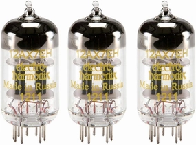 Electro-Harmonix Vacuum Tube, 12AX7 Matched Trio, Instrument-Amplifier Tubes, Polished Finish tube amplifier,valve amp,audiophile tube stereo,