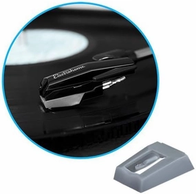 Electrohome Premium Replacement Needle - Conical-Shaped Sapphire Tipped Stylus for Turntables/Record Players - Compatible with RR75, EANOS300/501/502/700 (2 Pack) turntable cartridge,phono cartridge,MM MC stylus,
