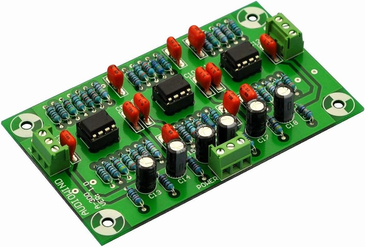 Electronics-Salon A-300 Stereo Phono RIAA Preamplifier Preamp Module (for MC Pickup)