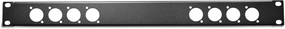 Elite Core RP1U-4X4 Rack Panel with 8 D-Series Punch-Outs, 1U music server,hi-fi media server,digital audio storage,