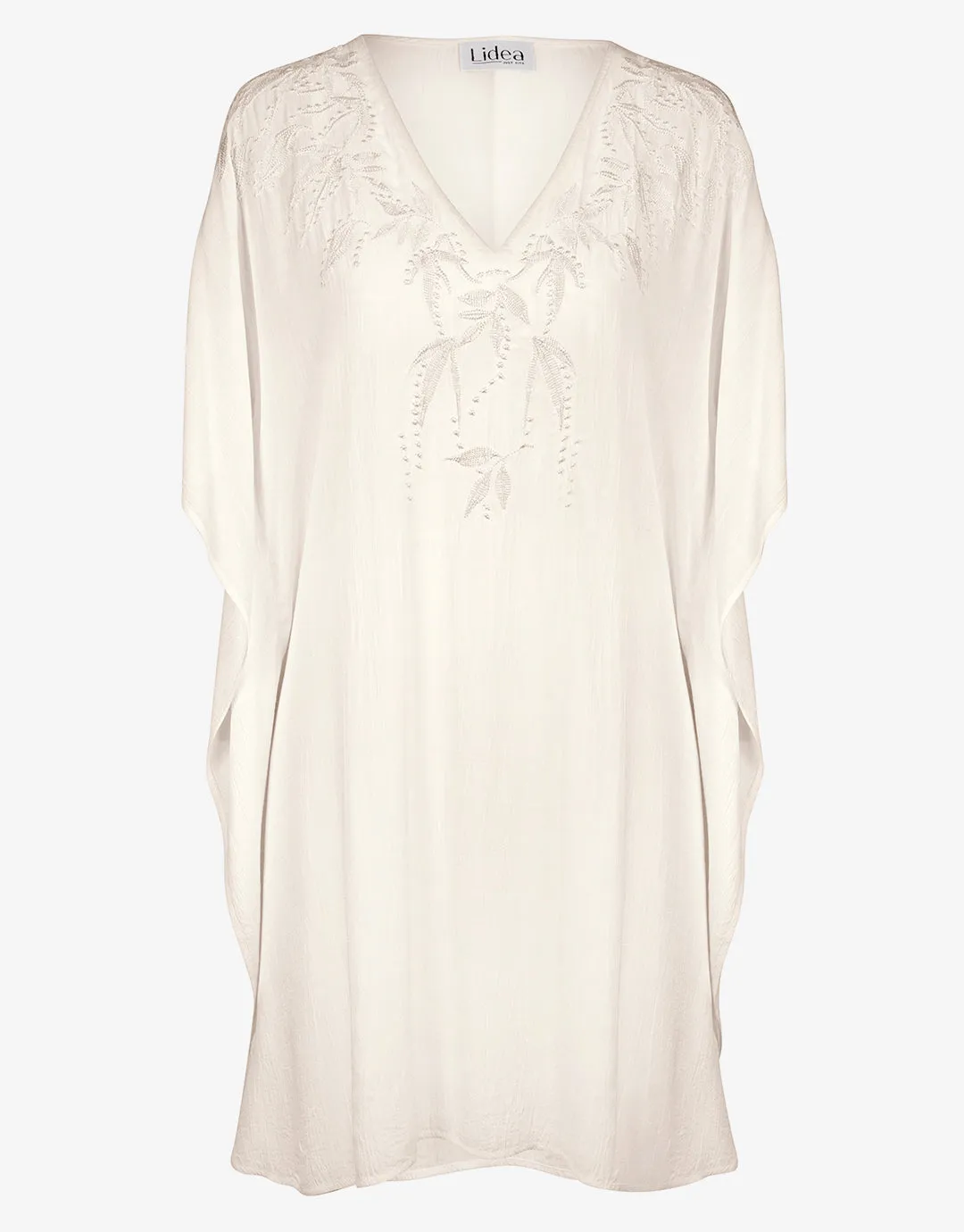 Embroidered Kaftan - Off White