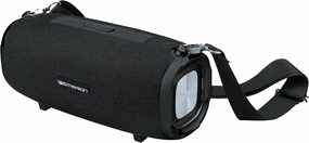 Emerson EAS-3000 Portable Bluetooth Speaker with Carrying Strap, Built-in Rechargeable Battery, 3.5mm AUX Input, USB Charging, and Dual Speakers  Ideal for Home, Travel, On-The-Go Entertainment hi-res portable player,digital audio player,DAP lossless,