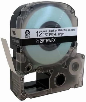EPSON 212VTBWPX Printable Vinyl Label Cartridge vinyl accessories,turntable parts,record player tools,