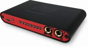 ESI GIGAPORT eX DJ Audio Interface: USB Type-C Powered, 8 RCA Outputs, Dual Headphone Ports, 24bit/192kHz Quality, 7.1 Channel Support, Seamless Integration with Leading DJ Apps & DAWs audio interface,USB interface,music recording input,