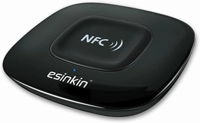 Esinkin Bluetooth Receiver Wireless Audio Adapter 4.0NFC-Enabled for HD Music Stereo Sound System wireless audio bridge,Bluetooth transmitter,WiFi audio link,
