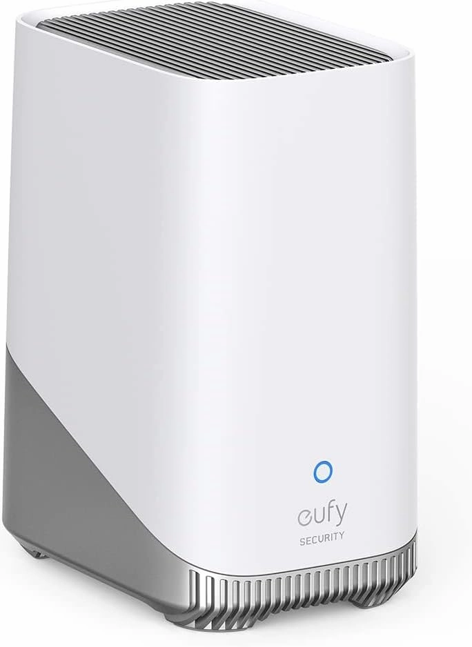 eufy Security HomeBase S380 (HomeBase 3),eufy Edge Security Center, Local Expandable Storage up to 16TB, eufy Security Product Compatibility, Advanced Encryption,2.4 GHz Wi-Fi, No Monthly Fee smart audio hub,voice control speaker,Alexa compatible audio,