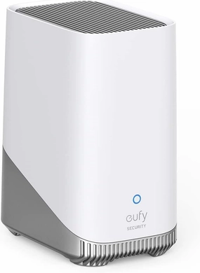 eufy Security HomeBase S380 (HomeBase 3),eufy Edge Security Center, Local Expandable Storage up to 16TB, eufy Security Product Compatibility, Advanced Encryption,2.4 GHz Wi-Fi, No Monthly Fee smart audio hub,voice control speaker,Alexa compatible audio,