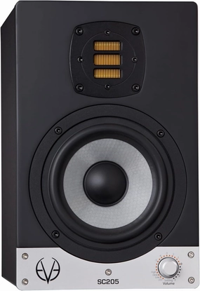 EVE Audio SC205 Active 2-Way Nearfield Studio Monitor with Compact Design, 5-Inch SilverCone Woofer, and Accurate Signal Reproduction studio monitors,nearfield speakers,mixing reference monitors,
