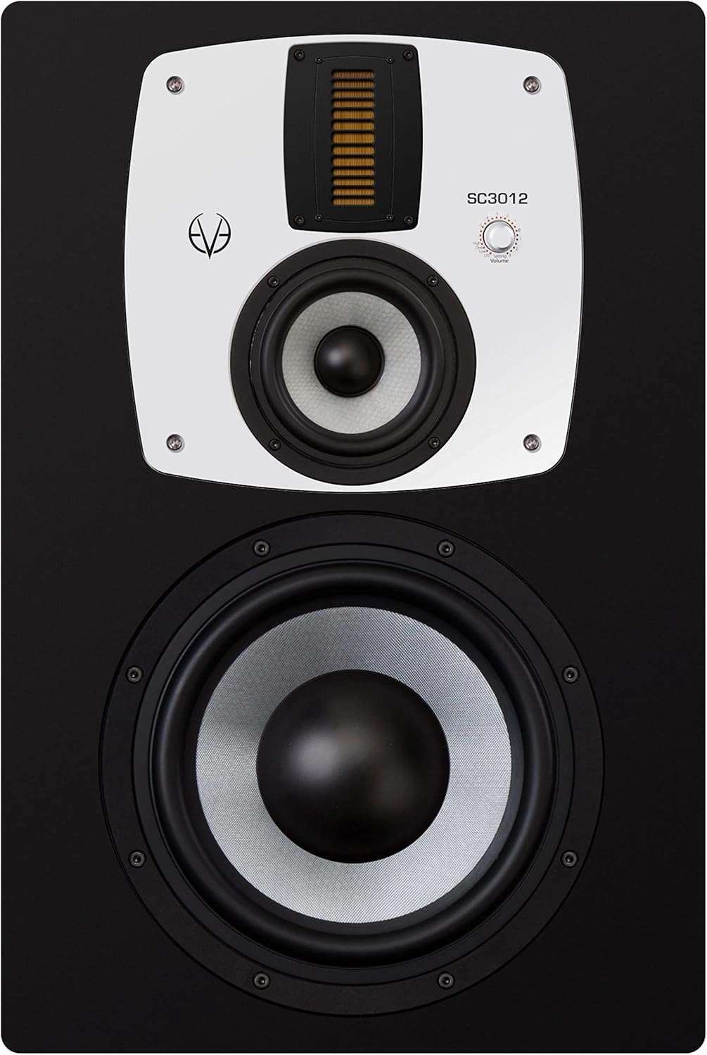 EVE Audio SC3012 Active 3-Way Main Studio Monitor with 12-Inch Woofer, 25 Hz to 21 kHz Frequency Range and 130 dB Maximum Sound Pressure Level studio monitors,nearfield speakers,mixing reference monitors,