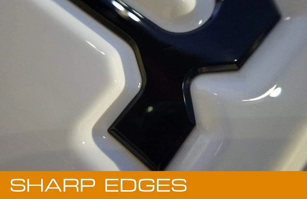 EyeCatcher Tailgate Insert Letters Compatible with 2014-2021 Tundra (Shiny Gloss Black)
