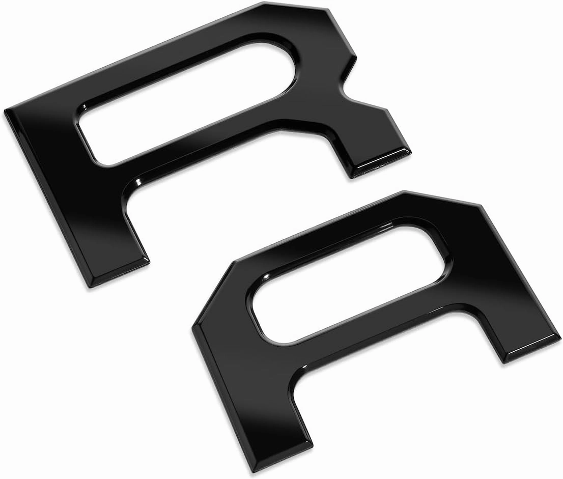 EyeCatcher Tailgate Insert Letters Compatible with 2014-2021 Tundra (Shiny Gloss Black)