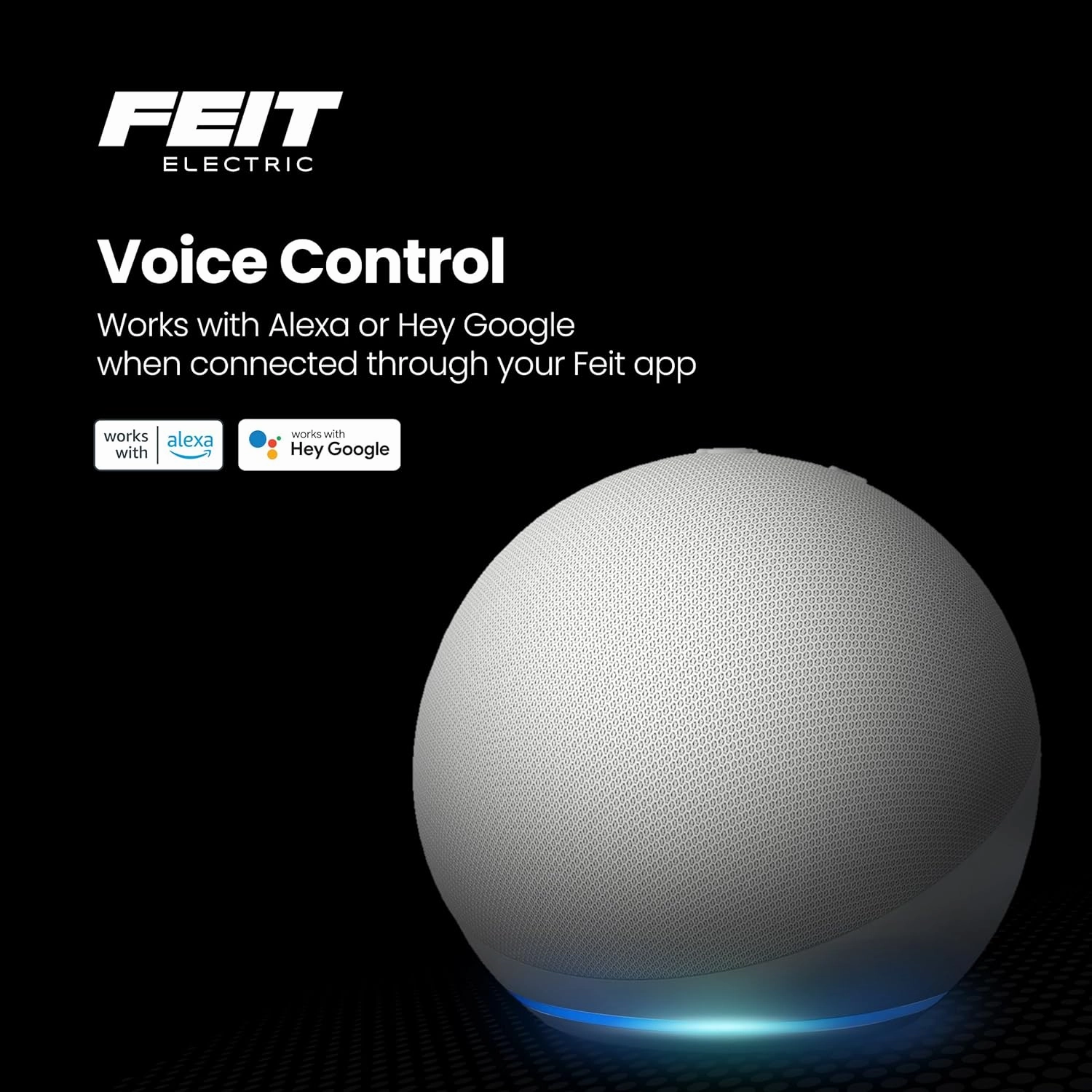 Feit Electric Doorbell Camera, 2.4 GHz WiFi, No Hub, Two-Way Audio, Motion Detection, Night Vision, 1080p HD, Micro SD Card Storage, Wireless Chime Included, Hardwired, CAM/Door/WiFi