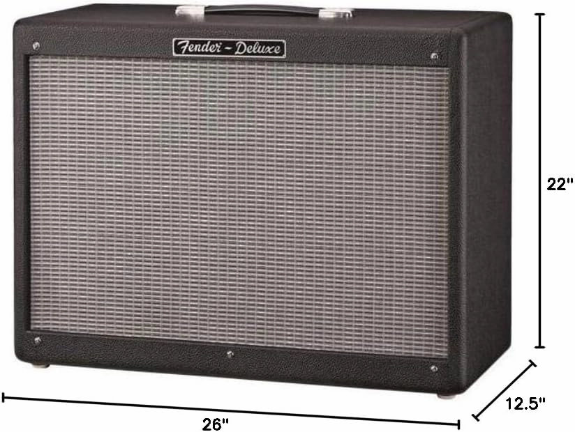 Fender Hot Rod Deluxe 112 80-watt 1x12 inch Extension Cabinet - Black