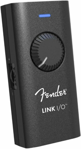 Fender Link I/O Portable USB-C Audio Interface, Fits in Your Pocket, Provides Pristine, Bi-directional Audio over USB connection audio interface,USB interface,music recording input,