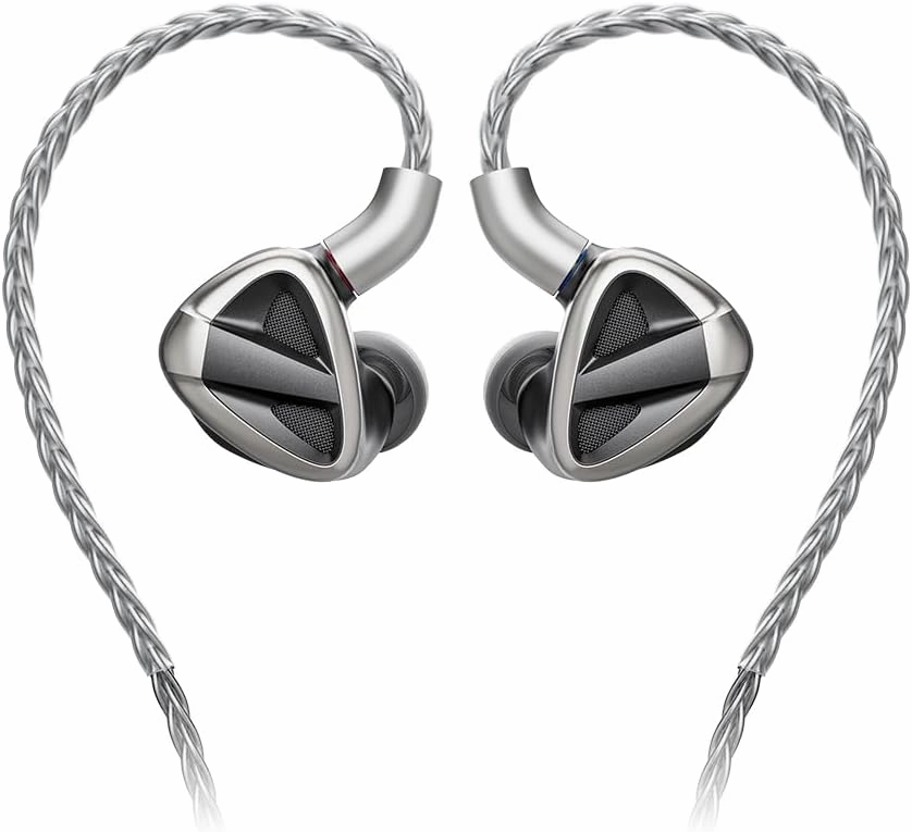 FiiO FH19 HiFi IEM Earphone| 2 Dynamic  6 BA Hybrid Driver IEM, Detachable MMCX Headphone Cable for Musician Audiophile audiophile headphones,high-end headphones,studio over-ear,