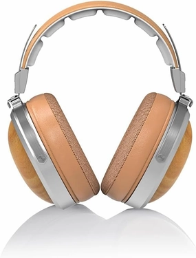 FiiO FT1 Closed-Back Over-Ear Nanowood Fiber Composite Diaphragm Wired Hi-Fi Headphones, Detachable Cable, American Black Walnut Wood Ear Cups for Home, Studio, Recording (Beech) over-ear headphones,closed back headphones,wireless studio cans,