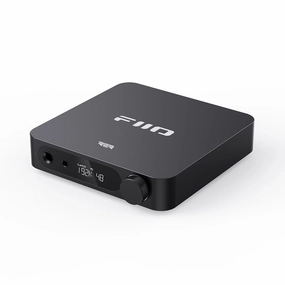 FiiO K11 R2R DAC and Headphone Amplifier for Home Audio or PC, 6.35mm and Balanced 4.4mm, RCA, Coaxial, Optical, 1300mW, 384kHz/24Bit DSD256(Black) DAC,USB audio converter,digital to analog converter,