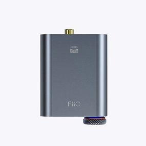 FiiO NEWK3 Amplifier Headphone Amps Portable High Resolution 384kHz/32bit DSD256 USB Type-C Lossless for PC/Laptop/Smartphones/Speaker Home Audio(Titanium) headphone amplifier,portable amp,desktop headphone amp,