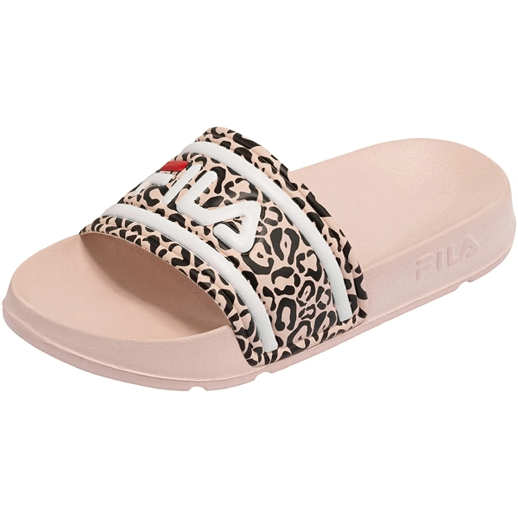 Fila Morro Bay Slippers Peach Whip Black