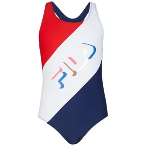 Fila Seia Medieval Blue/True Red/Bright White Sporty Swimsuit