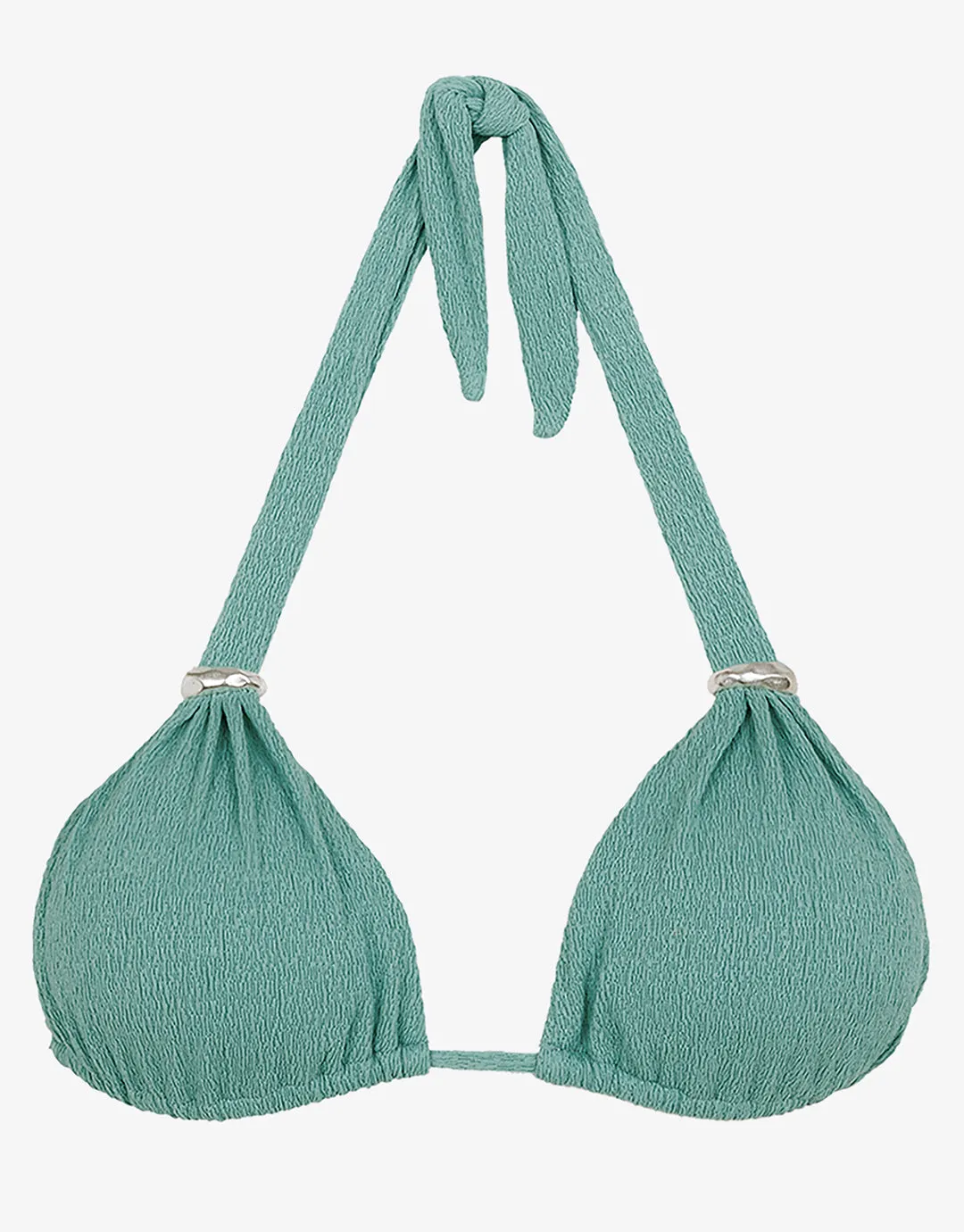 Firenze Bia Tube Bikini Top - Seaglass