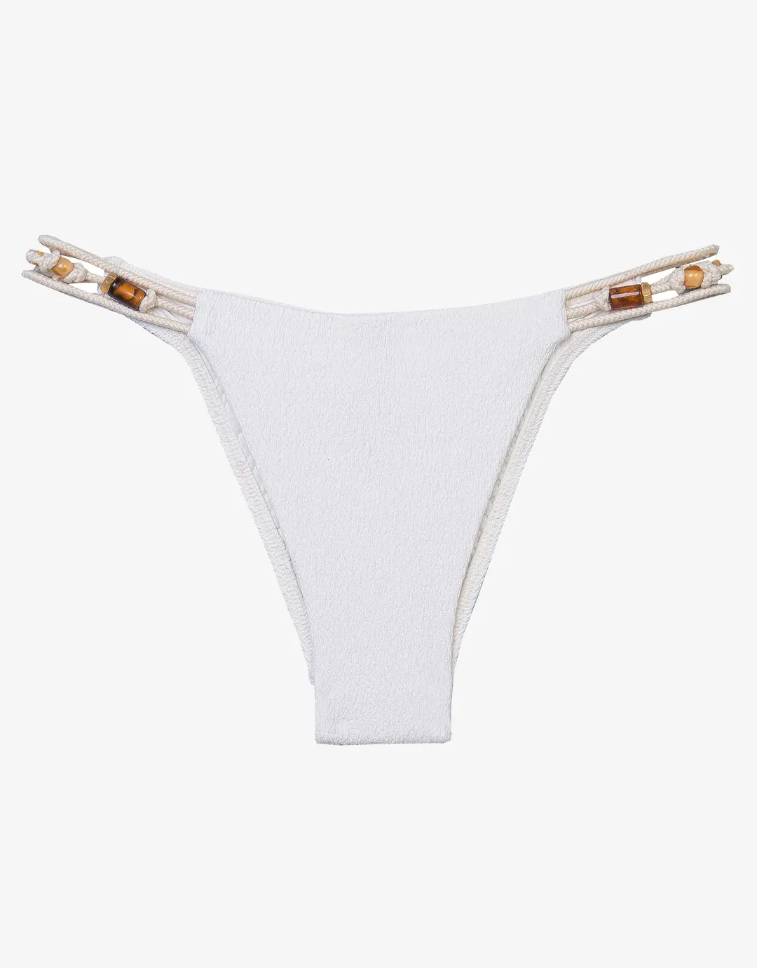 Firenze Flora Brazilian Bikini Pant - Off White