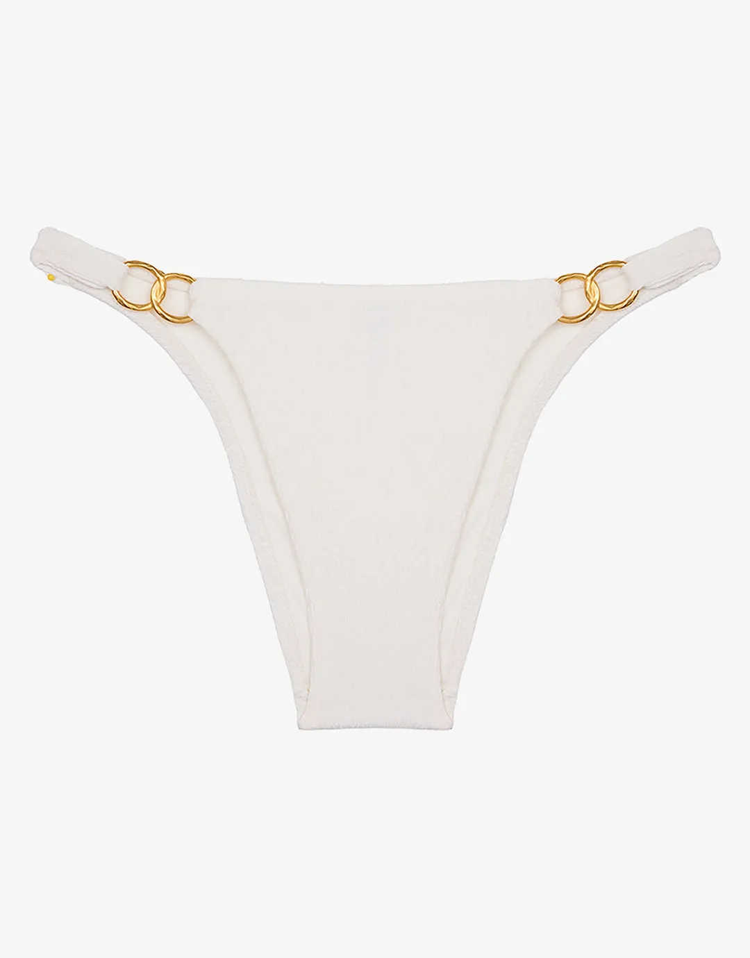 Firenze Jolie Detail Brazilian Bikini Pant - White
