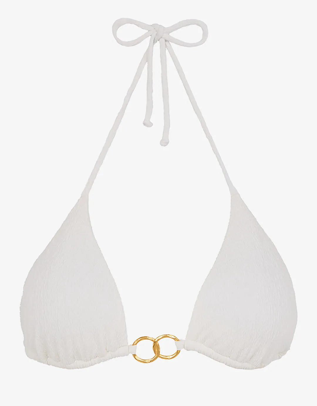 Firenze Jolie Tri Bikini Top - White