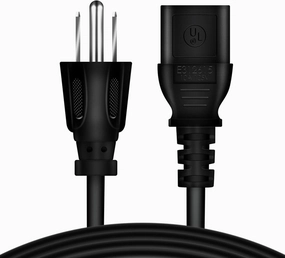 FITE ON 6ft/1.8m UL Listed AC Power Cord Cable for Denon DN-700C Professional CD Media Network Audio Player network audio player,digital streamer,audio file player,