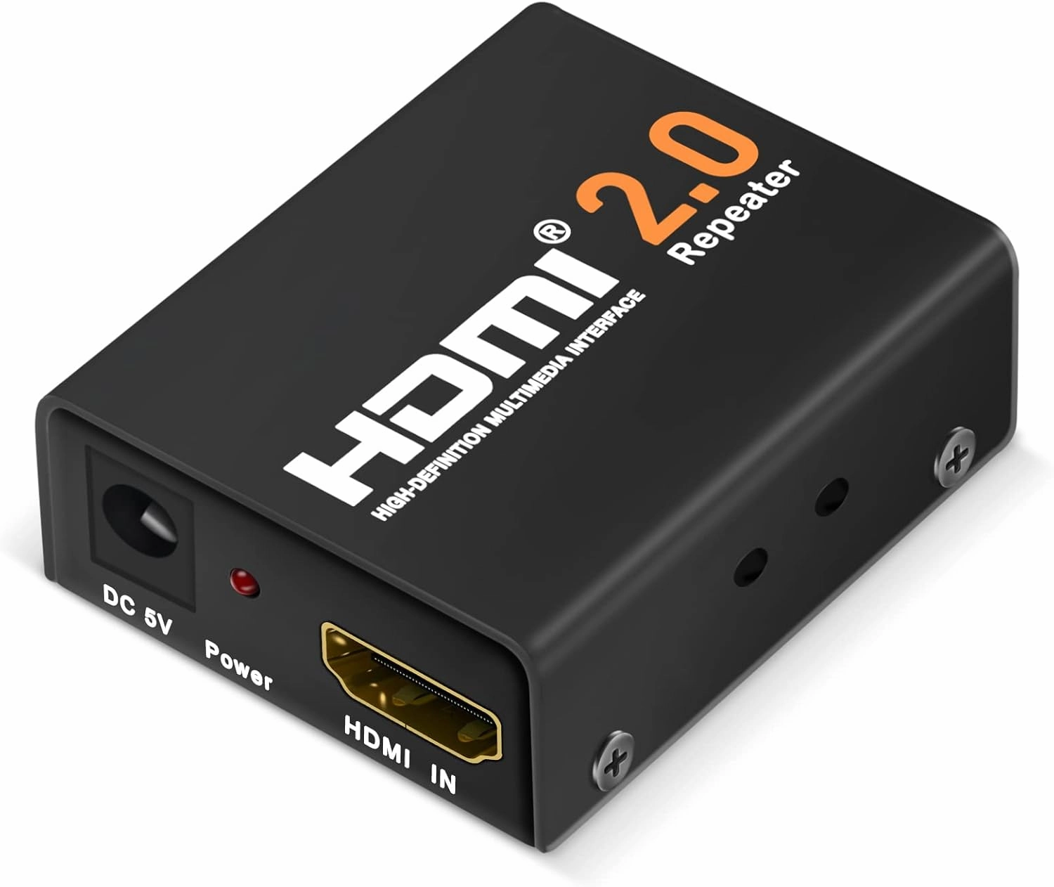 Flashmen HDMI Booster 2.0, 4K2K 1080P 3D HDMI Amplifier Repeater HDMI Powered Signal Amplifier Booster 18Gbps Bandwidth HDCP 2.2 Up to 60m/200ft Transmission Distance (Black) power amplifier,stereo amp,hi-fi power amp,