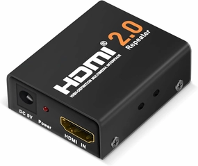 Flashmen HDMI Booster 2.0, 4K2K 1080P 3D HDMI Amplifier Repeater HDMI Powered Signal Amplifier Booster 18Gbps Bandwidth HDCP 2.2 Up to 60m/200ft Transmission Distance (Black) power amplifier,stereo amp,hi-fi power amp,