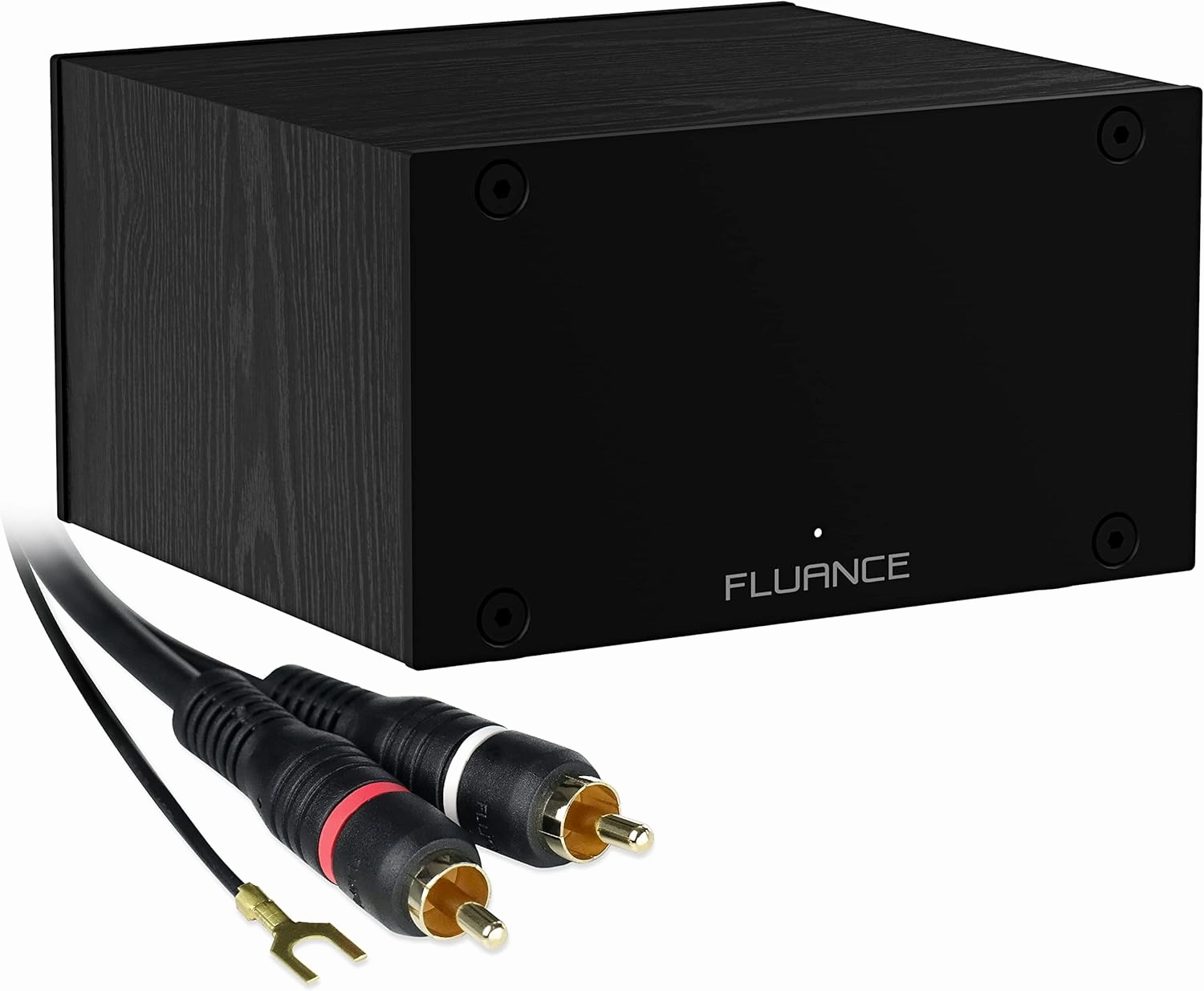 Fluance PA10 High Fidelity Phono Preamp (Preamplifier) with RIAA Equalization for MM Turntables/Vinyl Record Players with RCA Cable (3ft) and Ground Wire (3ft) phono preamp,turntable amplifier,record player preamp,