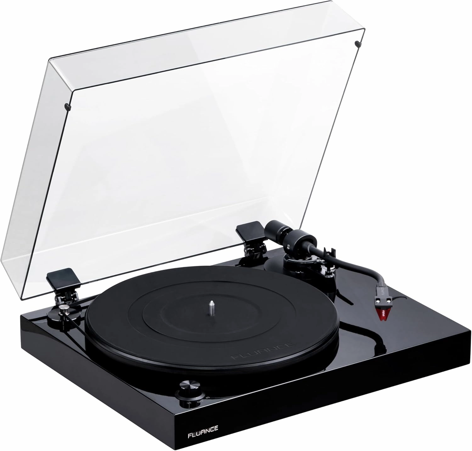 Fluance Reference RT83 High Fidelity Vinyl Turntable (Piano Black), PA10 Phono Preamp and Ai61 Powered 6.5" Bookshelf Speakers (Black Ash), Ortofon 2M Red Cartridge, 120W Class D Amplifier, Bluetooth