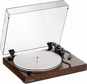 Fluance RT85N Reference High Fidelity Vinyl Turntable Record Player with Nagaoka MP-110 Cartridge, Acrylic Platter, Speed Control Motor, High Mass MDF Wood Plinth, Vibration Isolation Feet - Walnut bookshelf speakers,compact stereo speakers,hi-fi shelf spe
