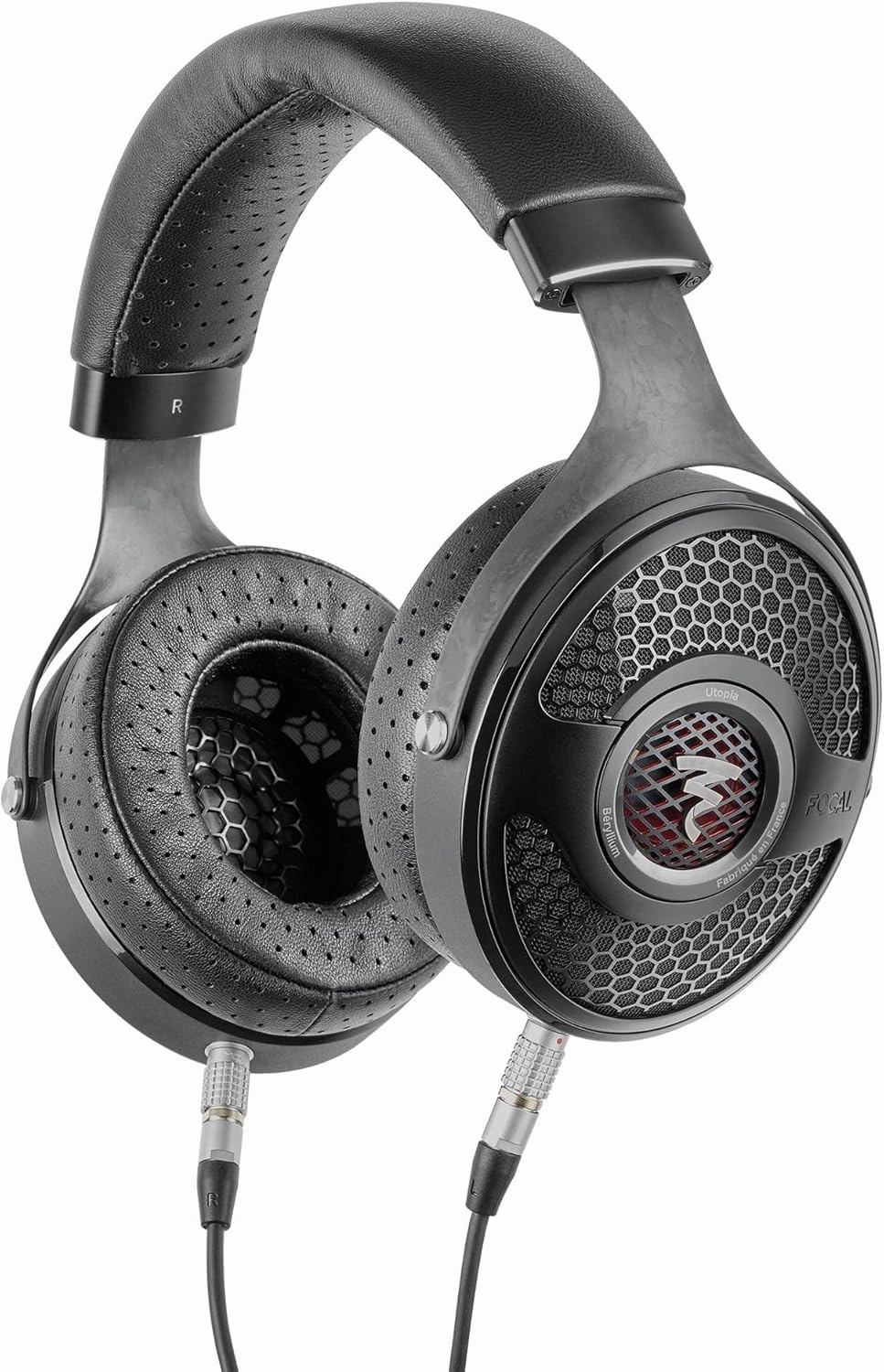Focal Utopia High-Fidelity Over-Ear Open-Back Headphones (2022) over-ear headphones,closed back headphones,wireless studio cans,