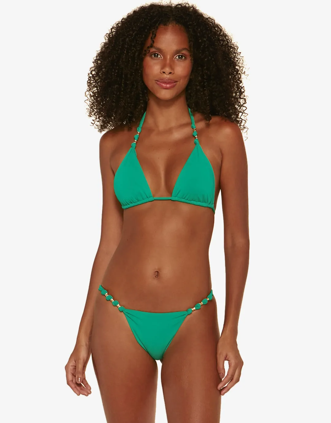 Forest Paula Pant Bikini Pant -Green