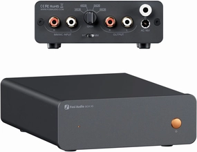 Fosi Audio Box X5 Phono Preamp for Turntable, Mini Preamplifier Home Audio for MM & MC Cartridge Turntable/Phonograph Record Player/Active Speakers, 4-Level Adjustable Gain 38/48/56/66 dB with RCA phono preamp,turntable amplifier,record player preamp,