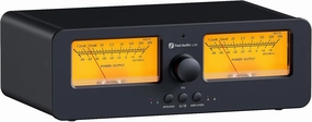 Fosi Audio LC30 VU Meter Amplifier Speaker Selector Switch Box Audio Visualizer 2 in 2 Out Vintage Switcher for High Power Stereo Class A, B, AB, D, Tube Amps Home Audio Component with Remote Control tube amplifier,valve amp,audiophile tube stereo,