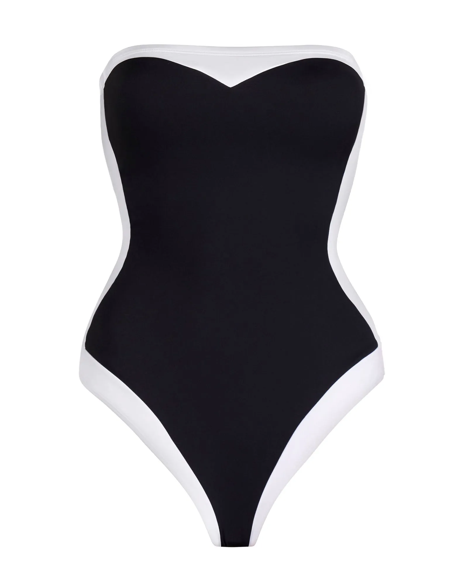 Framed Strapless - Frame Black/White